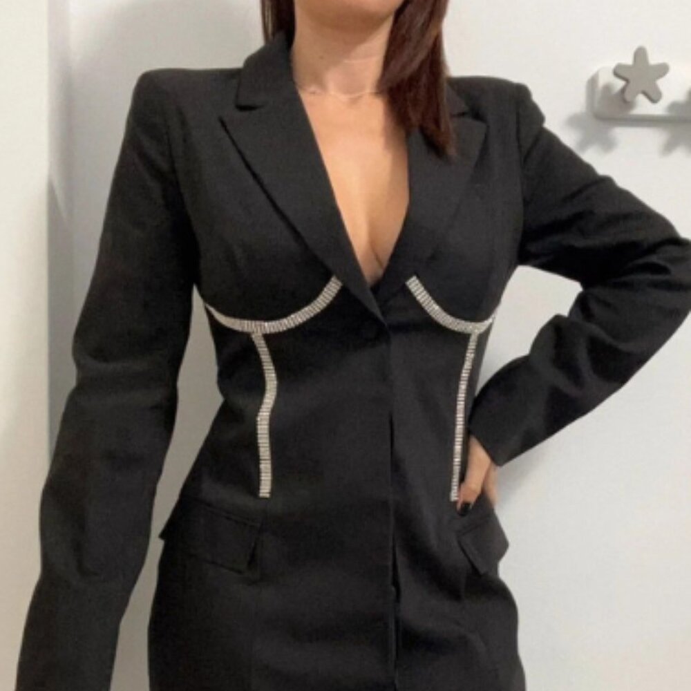 black jacket